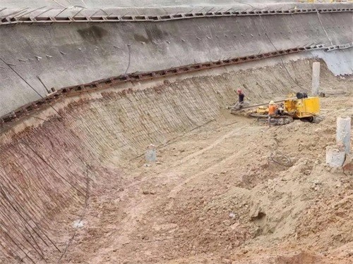 衡南基坑边坡加固